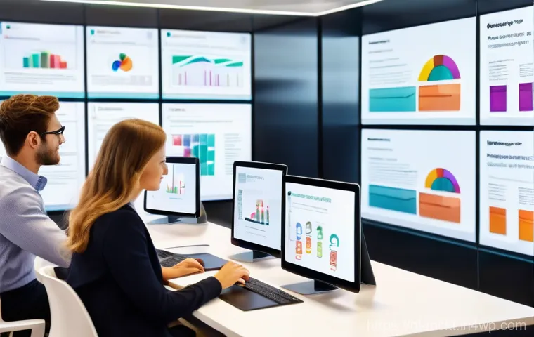 이메일 자동화와 맞춤형 마케팅의 중요성 - **Hyper-Personalization in Email Marketing**
"A vibrant, modern office scene where a diverse gro...
